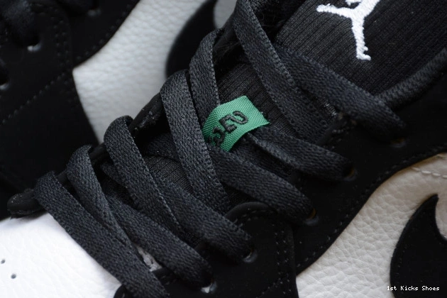 1st Kicks White Jordan Air 553558-113 Low Black Mystic 1 Green 0810